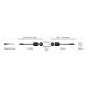 Audio extender DELOCK 87858 3.5mm σε RJ45 έως 50m 2τμχ