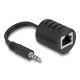 Audio extender DELOCK 87858 3.5mm σε RJ45 έως 50m 2τμχ