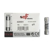 Φυσίγγιο κυλινδρικό πορσελάνης 10x38mm ταχείας καύσεως gG 2A