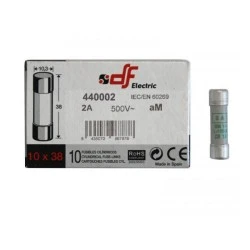 Φυσίγγιο κυλινδρικό πορσελάνης10x38mm 2Α aM