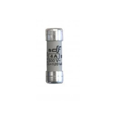 Φυσίγγιο κυλινδρικό πορσελάνης 10x38mm ταχείας καύσεως gG 4A