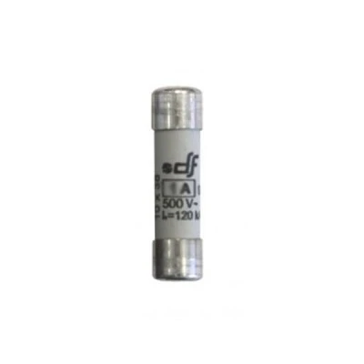Φυσίγγιο κυλινδρικό πορσελάνης 10x38mm ταχείας καύσεως gG 2A Φυσίγγιο κυλινδρικό πορσελάνης 10x38mm ταχείας καύσεως gG 2A