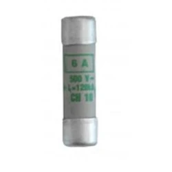 Φυσίγγιο κυλινδρικό πορσελάνης10x38mm 6Α aM