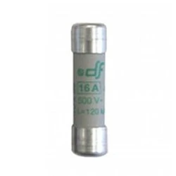 Φυσίγγιο κυλινδρικό πορσελάνης10x38mm 16Α aM
