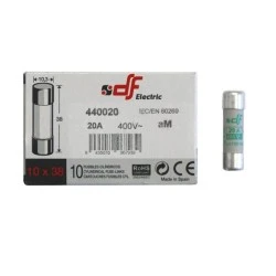 Φυσίγγιο κυλινδρικό πορσελάνης10x38mm 20Α aM