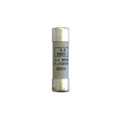 Φυσίγγιο κυλινδρικό πορσελάνης 14x51mm ταχείας καύσεως gG 4A