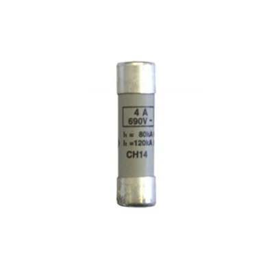 Φυσίγγιο κυλινδρικό πορσελάνης 14x51mm ταχείας καύσεως gG 4A