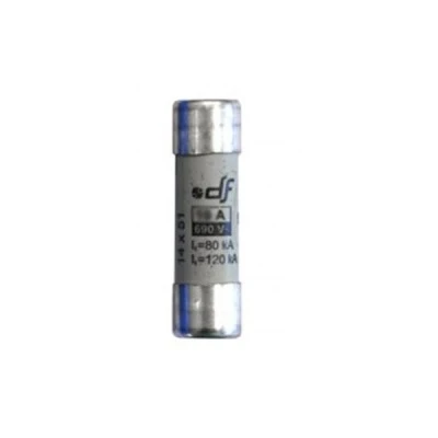 Φυσίγγιο κυλινδρικό πορσελάνης 14x51mm ταχείας καύσεως gG 16A Φυσίγγιο κυλινδρικό πορσελάνης 14x51mm ταχείας καύσεως gG 16A