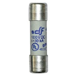 Ασφάλεια κυλινδρική (φυσίγγιο) 10x38mm 12A 1000V DC για φωτοβολταϊκά συστήματα