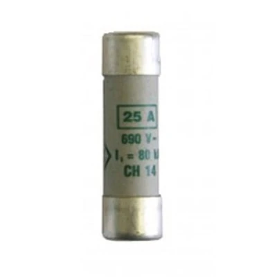 Φυσίγγιο κυλινδρικό πορσελάνης14x51mm 25Α aM