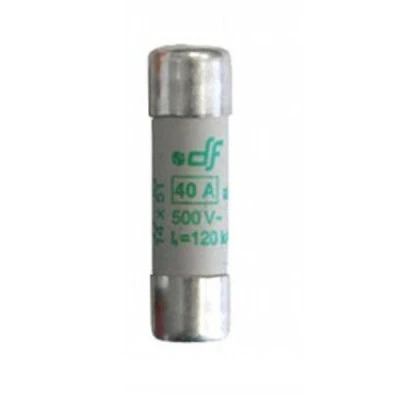 Φυσίγγιο κυλινδρικό πορσελάνης14x51mm 40Α aM