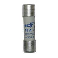 Ασφάλεια κυλινδρική (φυσίγγιο) 10x38mm 16A 900V DC για φωτοβολταϊκά συστήματα Ασφάλεια κυλινδρική (φυσίγγιο) 10x38mm 16A 900V DC για φωτοβολταϊκά συστήματα