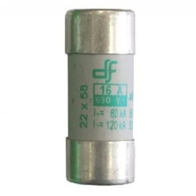 Φυσίγγιο κυλινδρικό πορσελάνης22x58mm 6Α aM