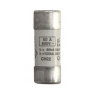 Φυσίγγιο κυλινδρικό πορσελάνης 22x58mm 50Α Gg ταχείας καύσεως