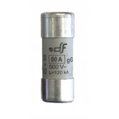 Φυσίγγιο κυλινδρικό πορσελάνης 22x58mm 80Α Gg ταχείας καύσεως