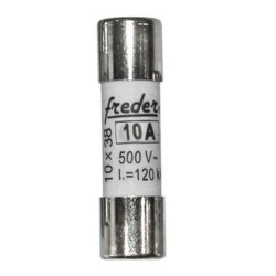 Φυσίγγιο κυλινδρικό Freder 10x38mm 10A gG για φωτοβολταϊκά συστήματα