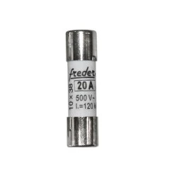 Φυσίγγιο κυλινδρικό Freder 10x38mm 20A gG για φωτοβολταϊκά συστήματα