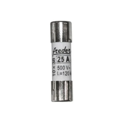 Φυσίγγιο κυλινδρικό Freder 10x38mm 25A gG για φωτοβολταϊκά συστήματα