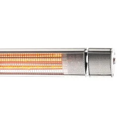 Επιτοίχια θερμάστρα με golden tube 3000W με τηλεχειριστήριο με μήκος καλωδίου 1.7m κάλυψη χώρου 30m² IP65