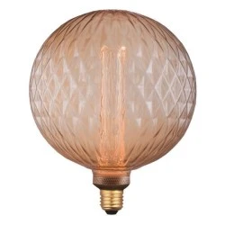 Λάμπα LED γλόμπος Ε27 G200 3,5W θερμό λευκό φως 2000K 120lm ντιμαριζόμενη 220-240V με χρυσό κάλυμμα
