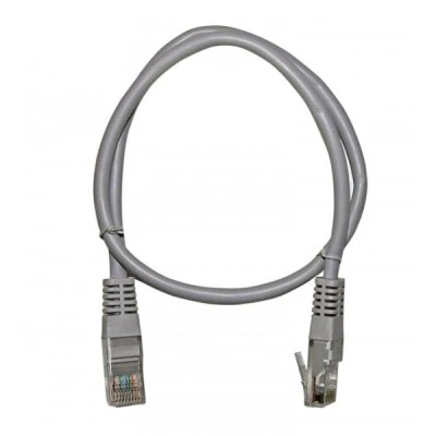 Καλώδιο δικτύου UTP CAT 5e γκρι χρώμα Patch Cord CCA 0.5m ECO