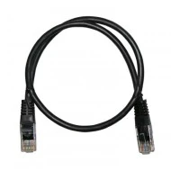 Καλώδιο δικτύου UTP CAT 5e μαύρο χρώμα Patch Cord CCA 10m ECO