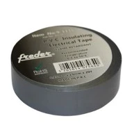 Μονωτική ταινία PVC αυτοσβενόμενη 0.13x19x20 στενή γκρι χρώμα