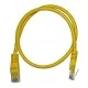 Καλώδιο δικτύου UTP CAT 5e 0.5m κίτρινο χρώμα Patch Cord CU Professional