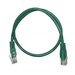 Καλώδιο δικτύου UTP CAT 5e πράσινο χρώμα 0.5m Patch Cord CU Professional