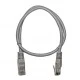 Καλώδιο δικτύου UTP CAT 5e 0.5m Patch Cord γκρι χρώμα CU Professional Καλώδιο δικτύου UTP CAT 5e 0.5m Patch Cord γκρι χρώμα CU Professional