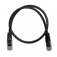 Καλώδιο δικτύου UTP CAT 5e Patch Cord 2m μαύρο χρώμα CU Professional