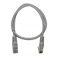 Καλώδιο δικτύου UTP CAT 5e Patch Cord 2m CU Professional σε γκρι χρώμα