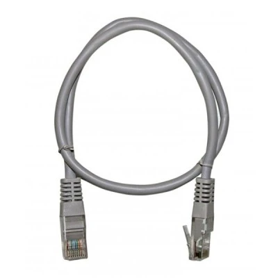 Καλώδιο δικτύου UTP CAT 5e γκρι χρώμα Patch Cord 1m CU Professional