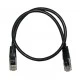 Καλώδιο δικτύου UTP CAT 6 Patch Cord 3m CU Professional μαύρο χρώμα