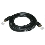 Καλώδιο HDMI 1.4V από αρσενικό σε αρσενικό σε μαύρο χρώμα 5m με επίχρυσες επαφές