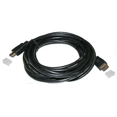 Καλώδιο HDMI 1.4V μαύρο χρώμα από αρσενικό σε αρσενικό 2m με επίχρυσες επαφές