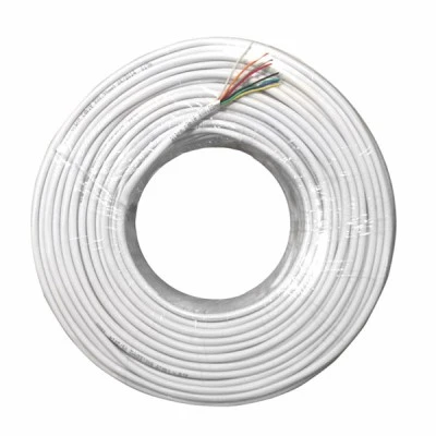 Καλώδιο συναγερμού λευκό 8x0.22mm² 4 ζευγών προέκτασης τηλεφώνου χωρίς θωράκιση Καλώδιο συναγερμού λευκό 8x0.22mm² 4 ζευγών προέκτασης τηλεφώνου χωρίς θωράκιση
