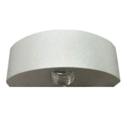 Led φωτιστικό επίτοιχο ημικύκλιο γκρι 40W διπλής κατεύθυνσης για λάμπα G9 230V στεγανό IP54