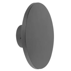Led απλίκα pc έμμεσου φωτισμού στρόγγυλη Φ165mm 8W 3000k θερμό λευκό φως εξωτερικού χώρου IP65