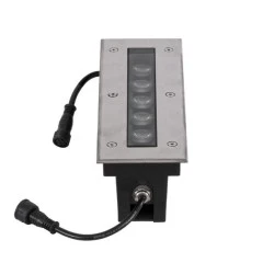 Φωτιστικό UNDERGROUND-REMVI χωνευτό Wall Washer δαπέδου LED 9W RGBW 765lm 10° DC 24V IP68 L30xW9xH8.5cm 