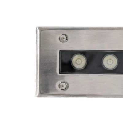 Φωτιστικό UNDERGROUND-REMVI χωνευτό Wall Washer δαπέδου LED 9W RGBW 765lm 10° DC 24V IP68 L30xW9xH8.5cm GLOBOSTAR® UNDERGROUND-REMVI 90191 Χωνευτή Μπάρα Φωτισμού Wall Washer LED 9W 765lm 10° DC 24V Αδιάβροχο IP68 RGBW Dimmable DMX512 - Ανοξείδωτο Ατσάλι 304 - Μ30 x Π9 x Υ8.5cm / Q28.5 x 7.5cm - 3 Χρόνια Εγγύηση