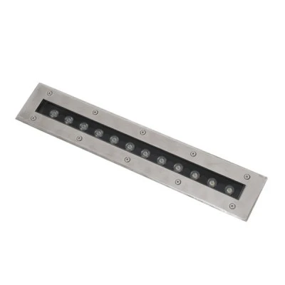 Φωτιστικό UNDERGROUND-REMVI χωνευτό φωτιστικό Wall Washer δαπέδου LED 12W 2700Κ θερμό χρώμα φωτός1080lm 10° IP68 L50xW7.4xH7cm GLOBOSTAR® UNDERGROUND-REMVI 90192 Χωνευτή Μπάρα Φωτισμού Wall Washer LED 12W 1080lm 10° DC 24V Αδιάβροχο IP68 Θερμό Λευκό 2700K Dimmable - Ανοξείδωτο Ατσάλι 304 - Μ50 x Π7.4 x Υ7cm / Q48.5 x 7.5cm - 3 Χρόνια Εγγύηση