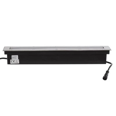 Φωτιστικό UNDERGROUND-REMVI χωνευτό Wall Washer δαπέδου LED 12W RGBW 1020lm 10° DC 24V αδιάβροχο IP68 L50 x W9 x H7.2cm GLOBOSTAR® UNDERGROUND-REMVI 90193 Χωνευτή Μπάρα Φωτισμού Wall Washer LED 12W 1020lm 10° DC 24V Αδιάβροχο IP68 RGBW Dimmable DMX512 - Ανοξείδωτο Ατσάλι 304 - Μ50 x Π9 x Υ7.2cm / Q48.5 x 7.5cm - 3 Χρόνια Εγγύηση