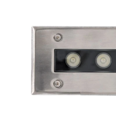 Φωτιστικό UNDERGROUND-REMVI χωνευτό Wall Washer δαπέδου LED 12W RGBW 1020lm 10° DC 24V αδιάβροχο IP68 L50 x W9 x H7.2cm GLOBOSTAR® UNDERGROUND-REMVI 90193 Χωνευτή Μπάρα Φωτισμού Wall Washer LED 12W 1020lm 10° DC 24V Αδιάβροχο IP68 RGBW Dimmable DMX512 - Ανοξείδωτο Ατσάλι 304 - Μ50 x Π9 x Υ7.2cm / Q48.5 x 7.5cm - 3 Χρόνια Εγγύηση