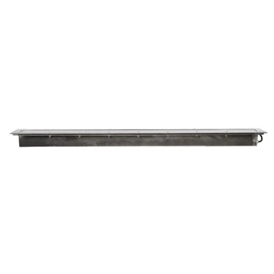 GloboStar® UNDERGROUND-REMVI 90194-B Χωνευτό Φωτιστικό Wall Washer Δαπέδου LED 18W 1440lm 10° DC 24V Αδιάβροχο IP68 L100 x W9 x H7.2cm Μπλε - Ανοξείδωτο Ατσάλι - 3 Years Warranty
