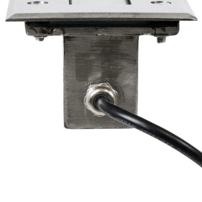 GloboStar® UNDERGROUND-REMVI 90194-B Χωνευτό Φωτιστικό Wall Washer Δαπέδου LED 18W 1440lm 10° DC 24V Αδιάβροχο IP68 L100 x W9 x H7.2cm Μπλε - Ανοξείδωτο Ατσάλι - 3 Years Warranty