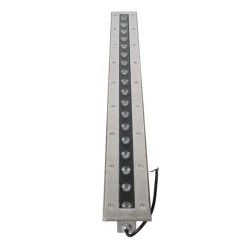 Φωτιστικό  UNDERGROUND-REMVI χωνευτό Wall Washer δαπέδου LED 18W πράσινο χρώμα φωτός 1440lm 10° DC 24V  IP68 L100xW9xH7.2cm