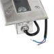 GloboStar® UNDERGROUND-REMVI 90194-Y Χωνευτό Φωτιστικό Wall Washer Δαπέδου LED 18W 1440lm 10° DC 24V Αδιάβροχο IP68 L100 x W9 x H7.2cm Αρχιτεκτονικό Πορτοκαλί 2200K - Ανοξείδωτο Ατσάλι - 3 Years Warranty
