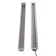 GloboStar® UNDERGROUND-PASSAGGIO 90196 Χωνευτό Φωτιστικό Wall Washer Δαπέδου LED 24W 2160lm 10° DC 24V Αδιάβροχο IP68 με Ρυθμιζόμενη Γωνία Φωτισμού L108 x W9 x H7.5cm Θερμό Λευκό 2700K - Ανοξείδωτο Ατσάλι - 3 Years Warranty
