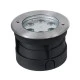 GLOBOSTAR® UNDERWATER-YUNI 90417 Υποβρύχιο Χωνευτό Σποτ για Σιντριβάνια/Πισίνες LED 6W 540lm 30° DC 24V Αδιάβροχο IP68 Θερμό Λευκό 2700K Dimmable - Ανοξείδωτο Ατσάλι 304 - Φ15 x Υ10cm - 3 Χρόνια Εγγύηση